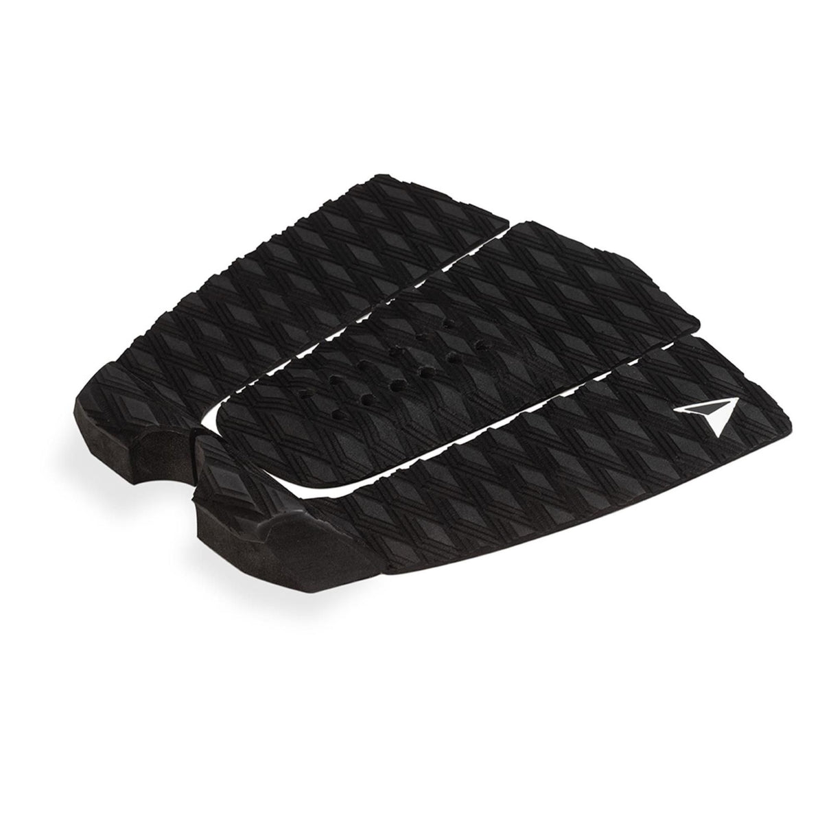 Roam Footpad Deck Grip Traction Pad 3-tlg schwarz mit Lochstruktur, dreiteiliges Set aus strukturiertem Gummi
