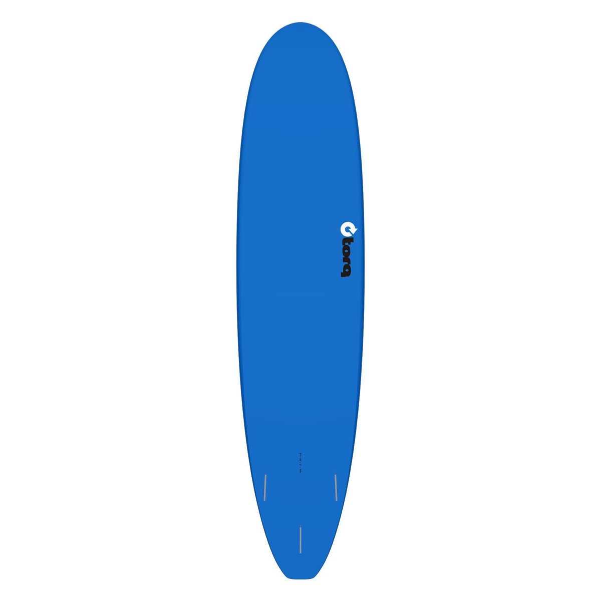 Torq TET Longboard in Rot, Draufsicht des klassischen Longboards mit gerundeten Kanten