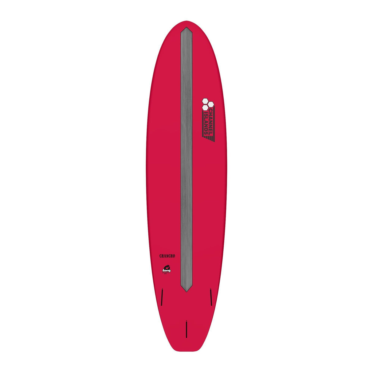 Channel Islands X-lite Chancho Surfboard rot grau Draufsicht