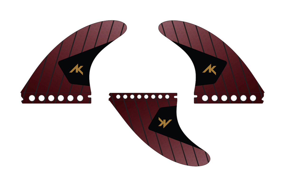 AK FIN STAPLE MEDIUM THRUSTER SET 2026