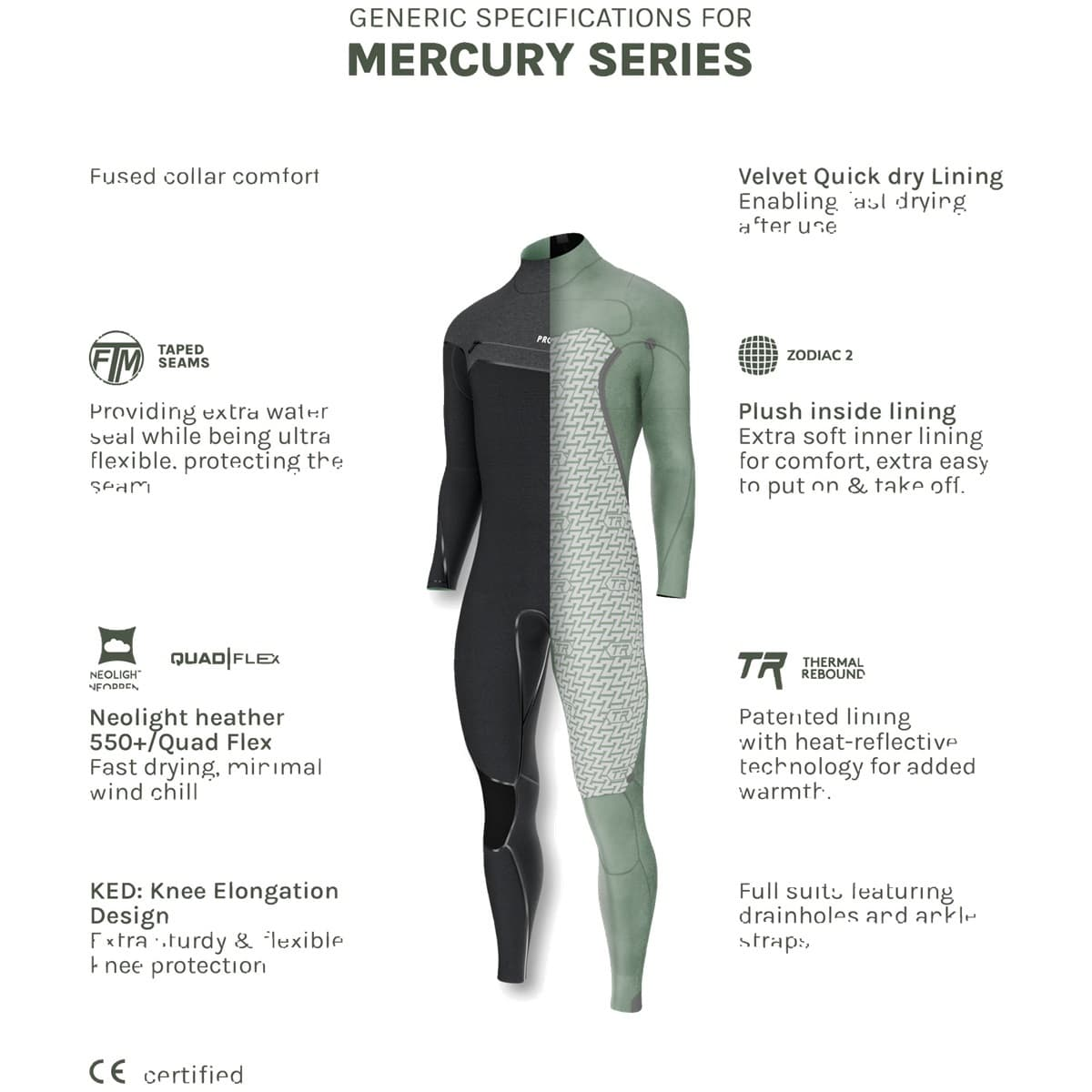 ProLimit Mercury Steamer Free-X 6/4 FTM TR Black 26 (9)