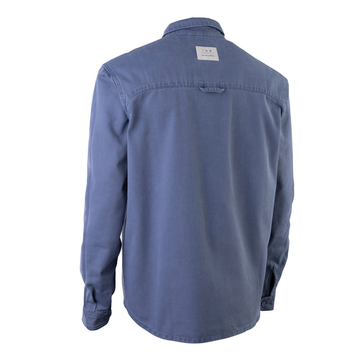 IONIC Denim Shirt 2026 in Blau, Rückansicht, Jeanshemd mit Knopfleiste und Kragen