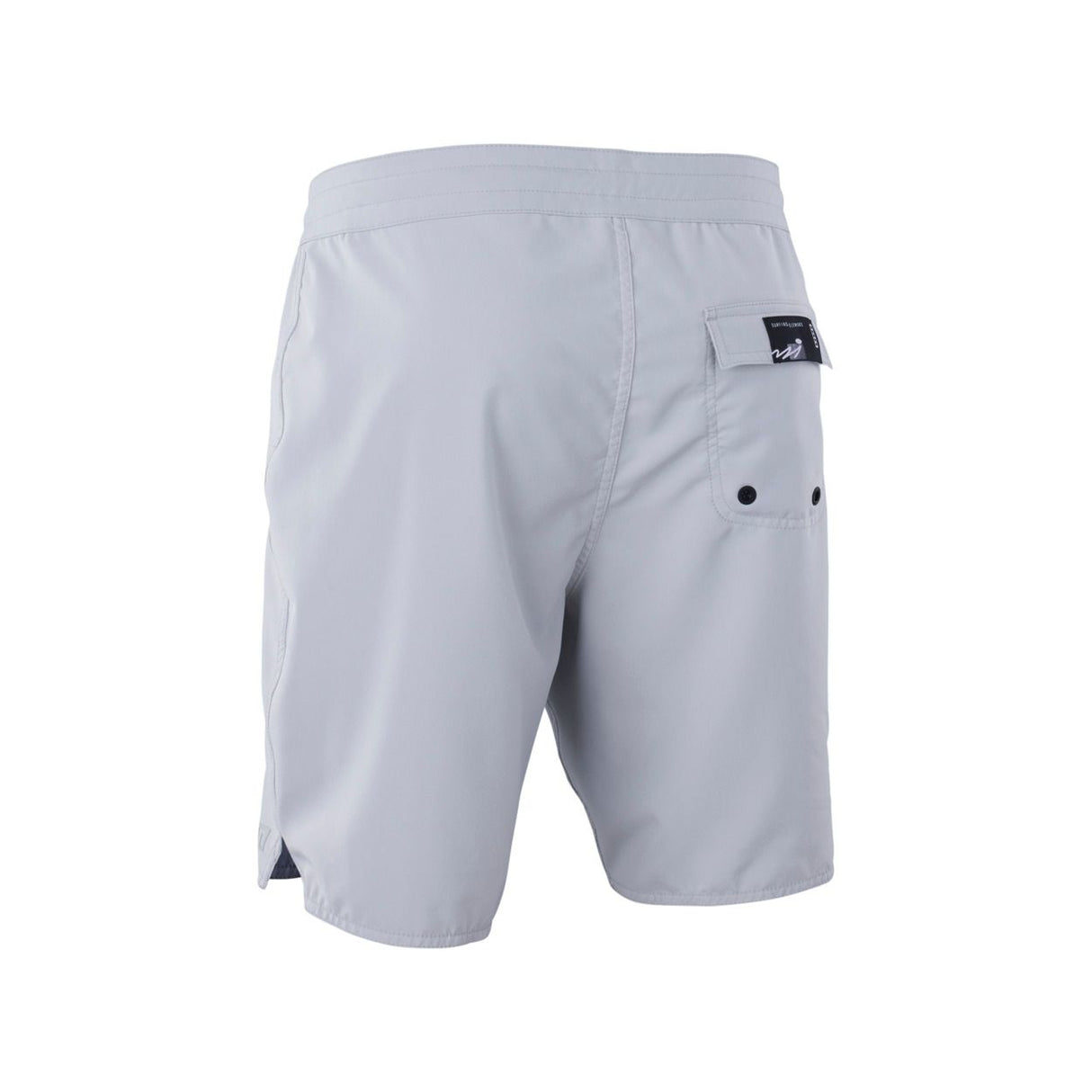 ION Ionic 19 Boardshorts 2026 hellgrau, Rückansicht, Boardshorts mit Logo-Label und Taschen