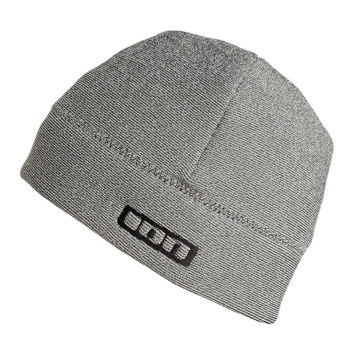 ION Wooly Neopren Beanie 2026 grau, Neopren-Wollmütze mit ION-Logo, Frontansicht