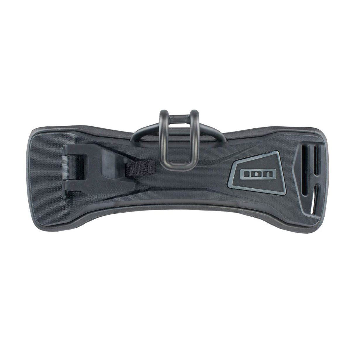 ION Spreader Bar Windsurf C-Bar 1.0 2026 schwarz, Draufsicht, ergonomische Griffstange mit Befestigungspunkten