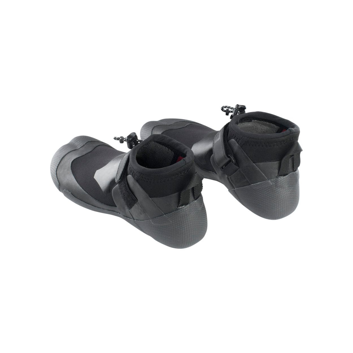 ION Ballistic Shoes 2.5 Internal Split 2026, Schwarz-Grau, Neoprenstiefel mit Split-Zehe, Rückansicht