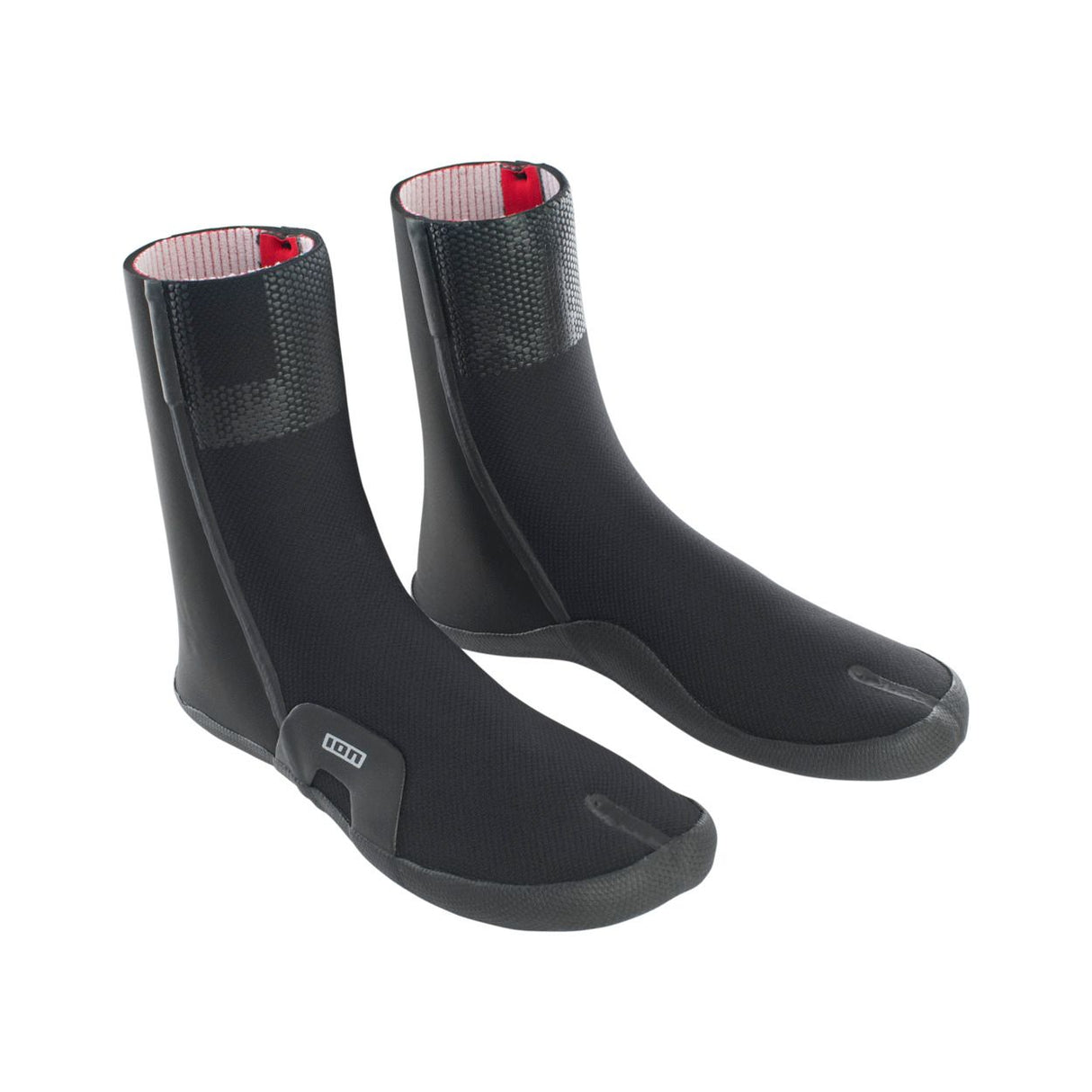 ION Ballistic Socks 6/5 schwarz, Neopren Bootssocken mit Internal Split Design, Paar Ansicht