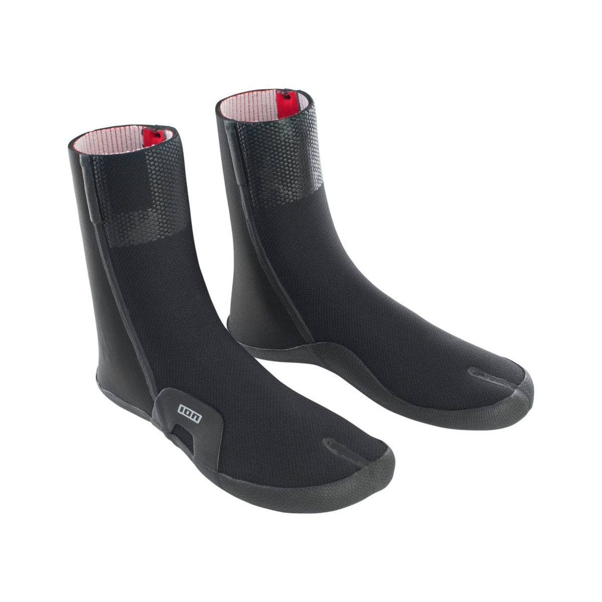 ION Ballistic Socks 6/5 schwarz, Neopren Bootssocken mit Internal Split Design, Paar Ansicht