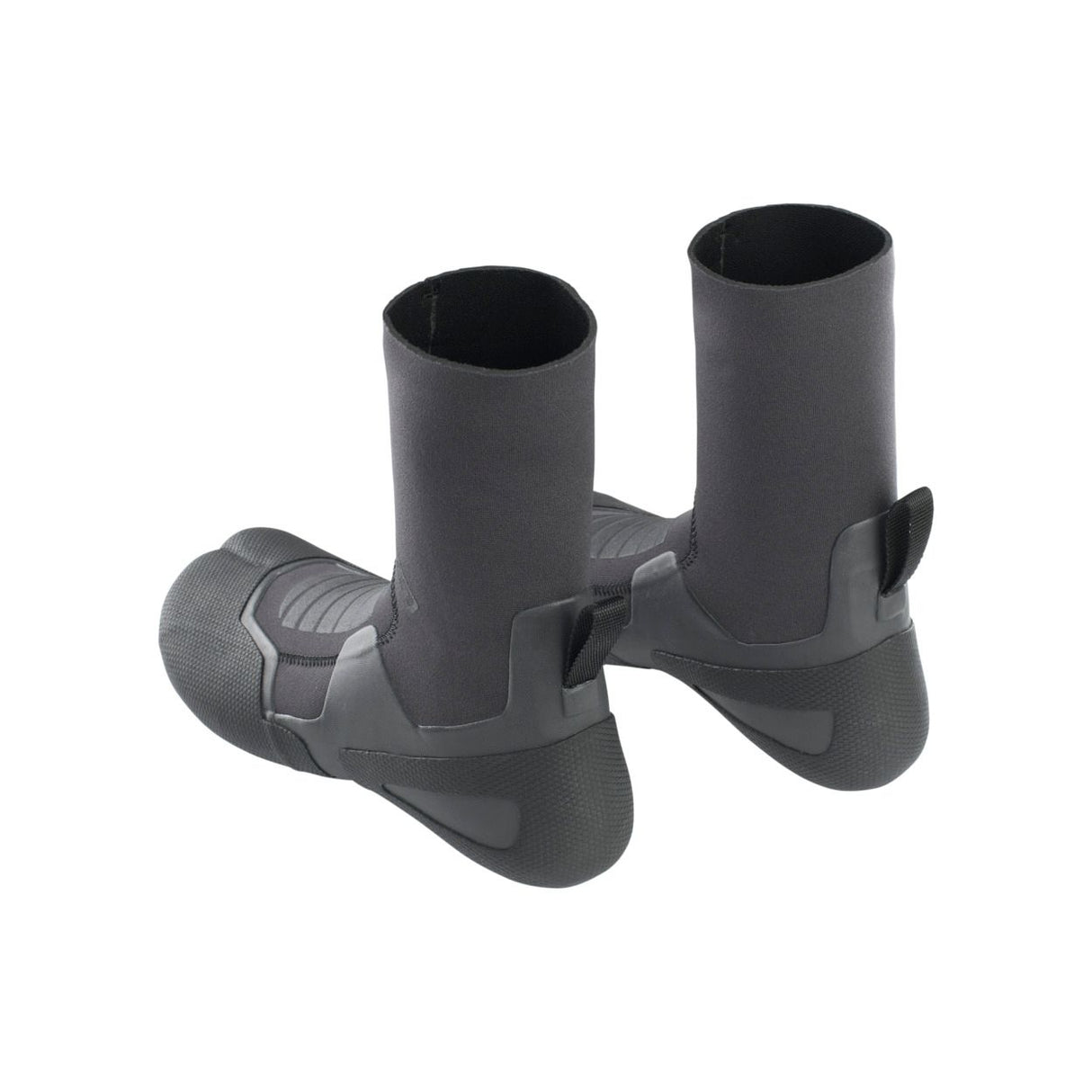 ION Plasma Boots 3/2 Neopren Splitfinger Wasserschuhe grau schwarz, Frontansicht Paar