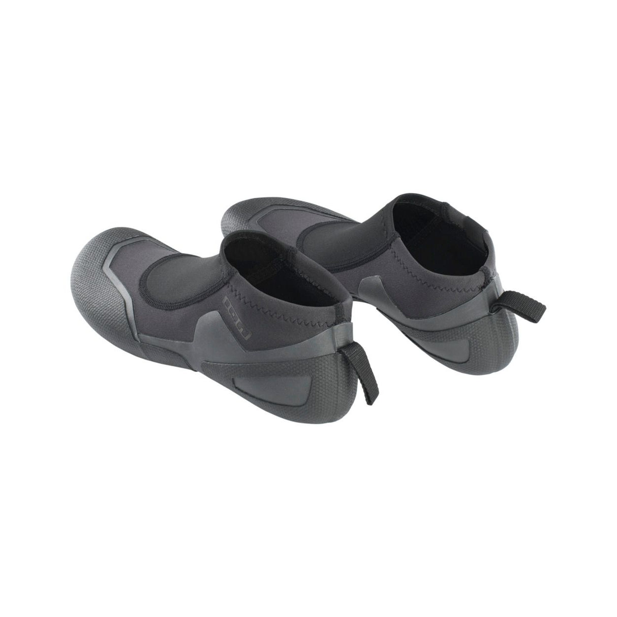 ION Plasma Slipper 1.5 Round Toe Neoprenschuh in Grau und Schwarz, Paar von vorne