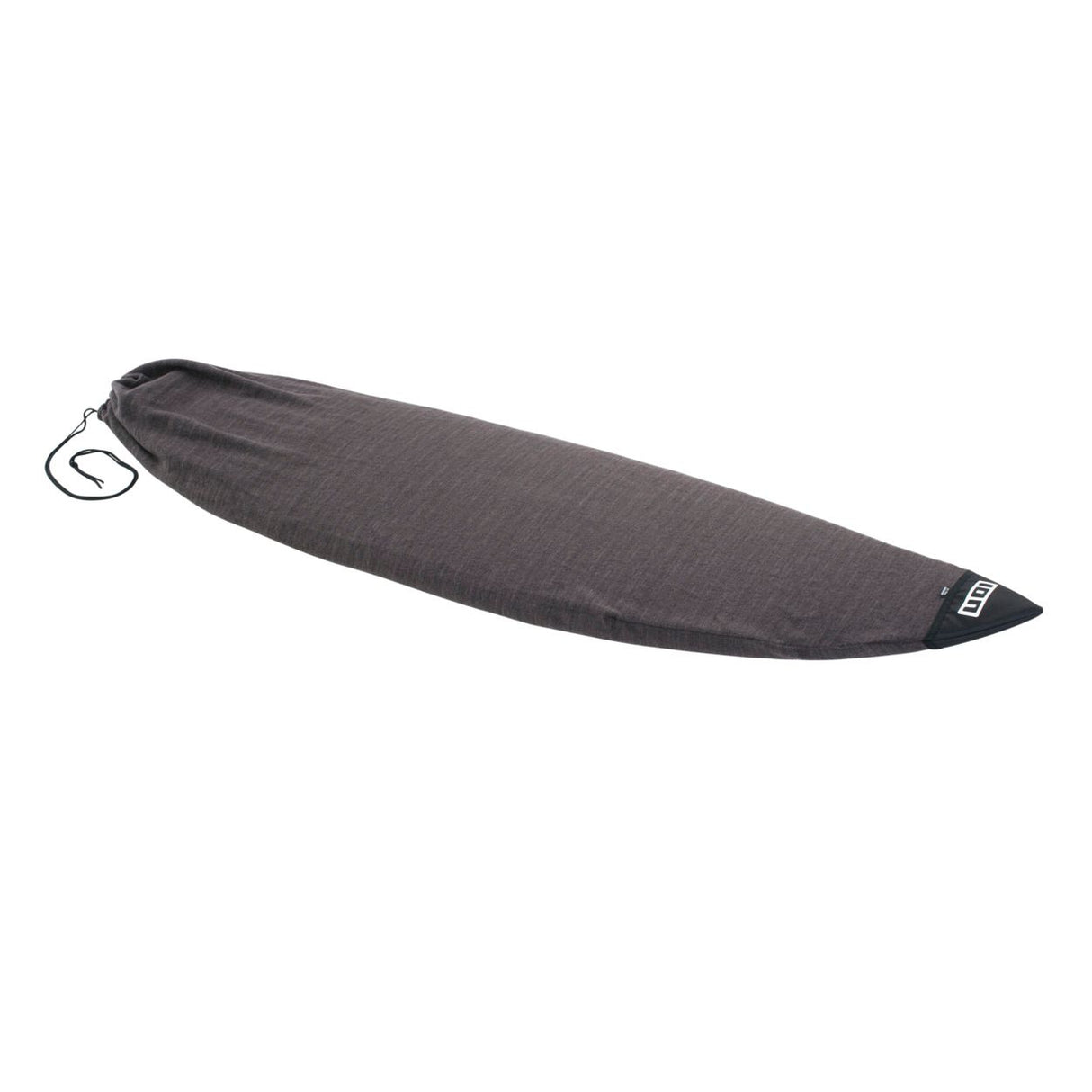 ION Surf Sock 2026 Neopren-Schutzhülle grau, Draufsicht mit Kordelzug-Verschluss