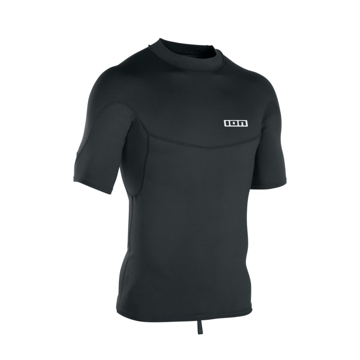 ION Thermo Top Shortsleeve 2026 schwarzes Funktionsshirt mit Kurzen Ärmeln, Frontansicht
