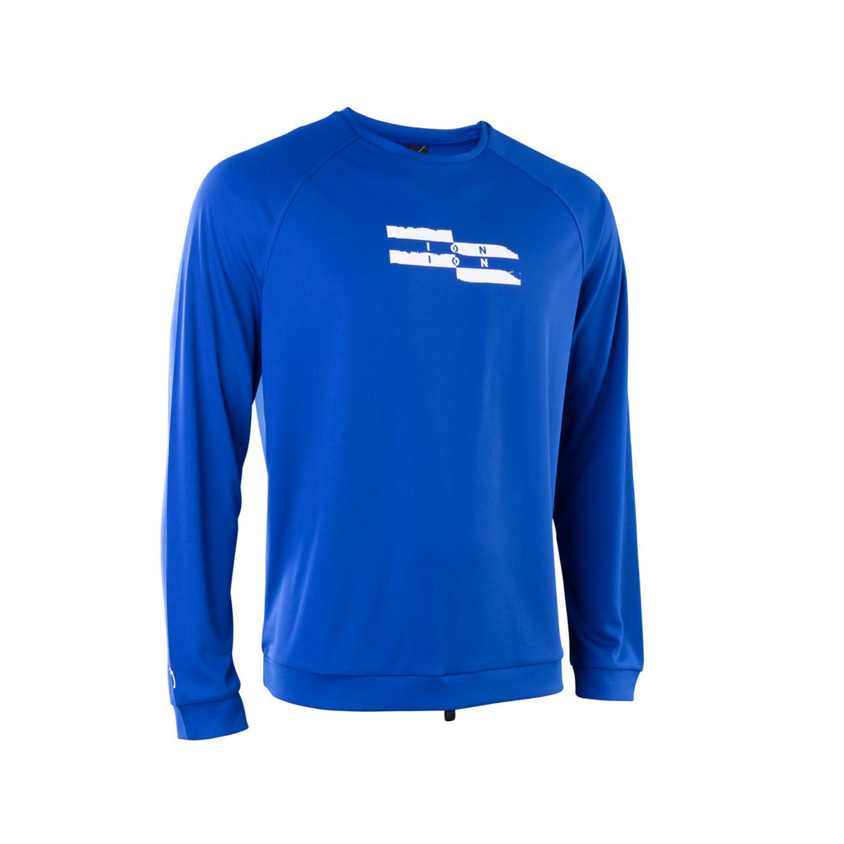 ION Wetshirt LS men 2025 royalblau Langarm mit weißem Logo Vorderansicht
