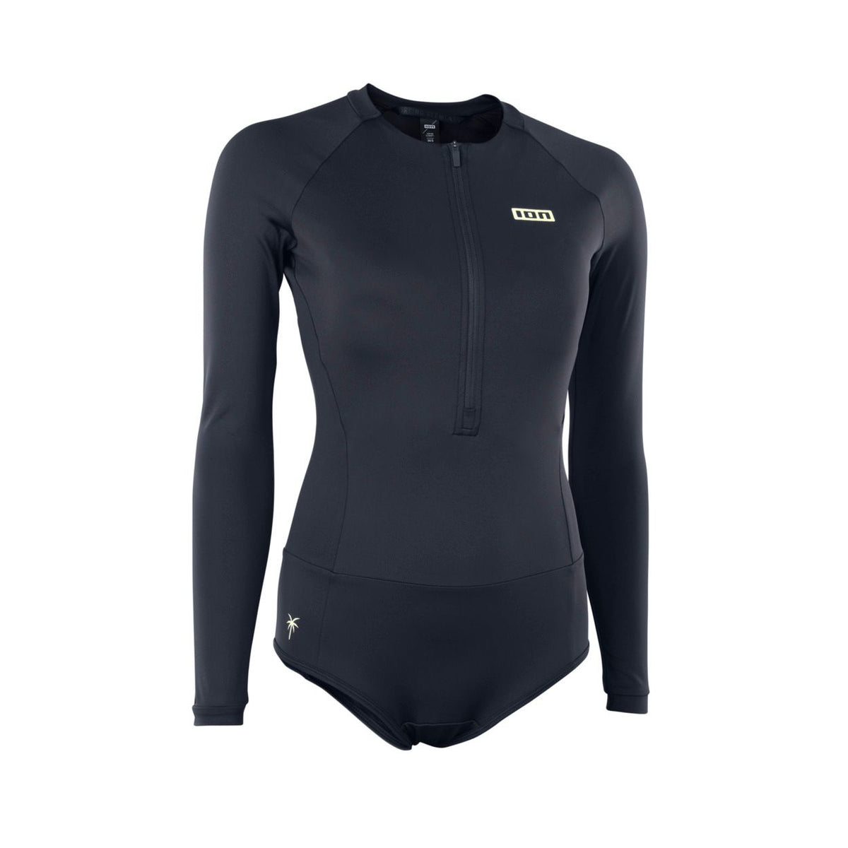 ION Bottom Swimsuit LS Damen 2024, dunkelblau, Neopren mit Reißverschluss, Frontansicht