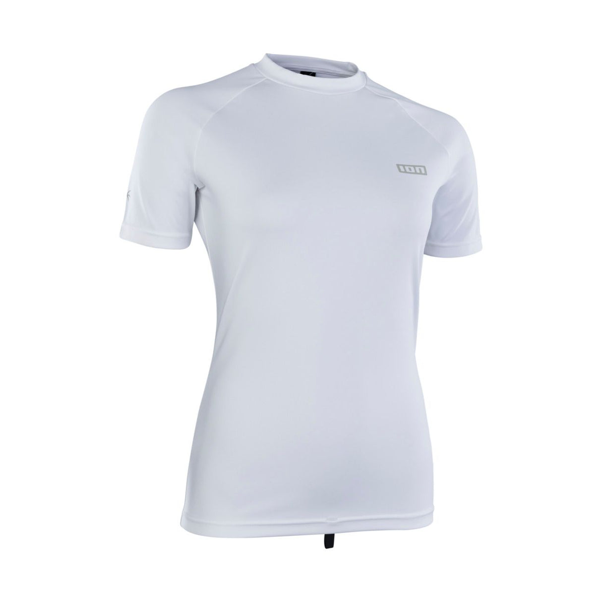 ION Rashguard SS Damen 2024 weiß Kurzarm UV-Schutz Frontansicht