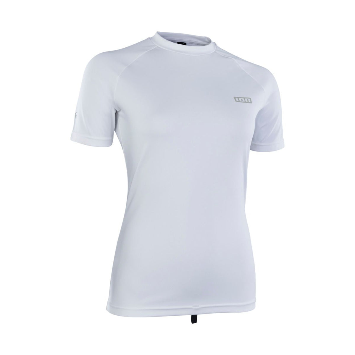 ION Rashguard SS Damen 2024 weiß Kurzarm UV-Schutz Frontansicht