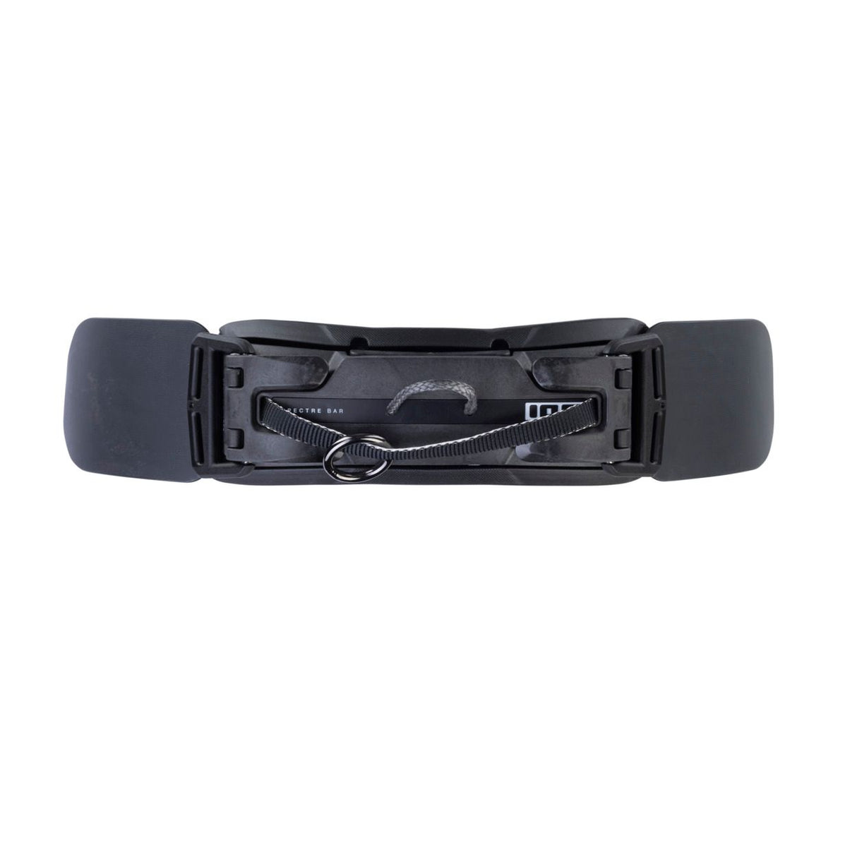 ION Spectre 2 Slider Spreader Bar schwarze Ausbreiterstange mit Polstern und Seilmechanismus, Draufsicht