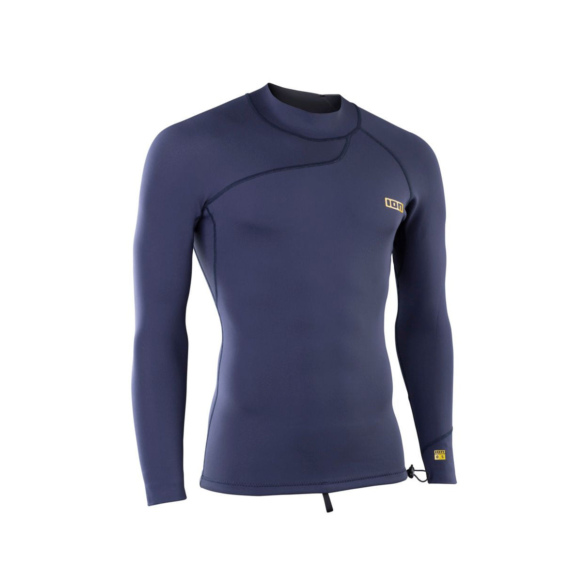 ION Neo Top 0.5 LS Herrenneoprenshirt in Dunkelblau, Langarm, Frontalansicht