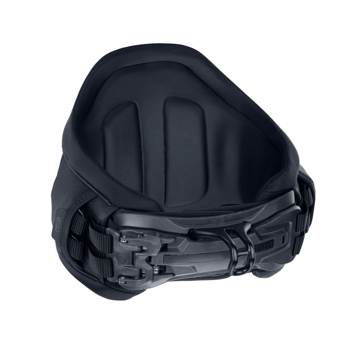 ION Axxis Windsurf Trapez Herren schwarz mit gepolstertem Innenfutter, Frontalansicht
