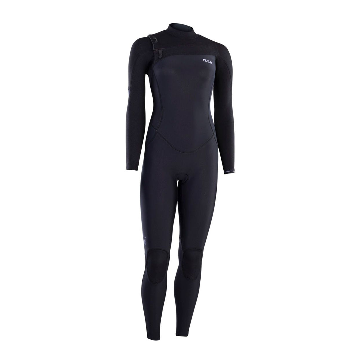 ION Amaze Amp 4/3 Front Zip Neoprenanzug Damen schwarz, Frontansicht