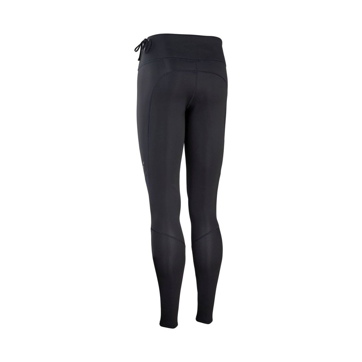 ION Amaze Long Pants 1.5 Women schwarz, Funktionsmaterial, Frontansicht, Sportleggings mit hohem Bund