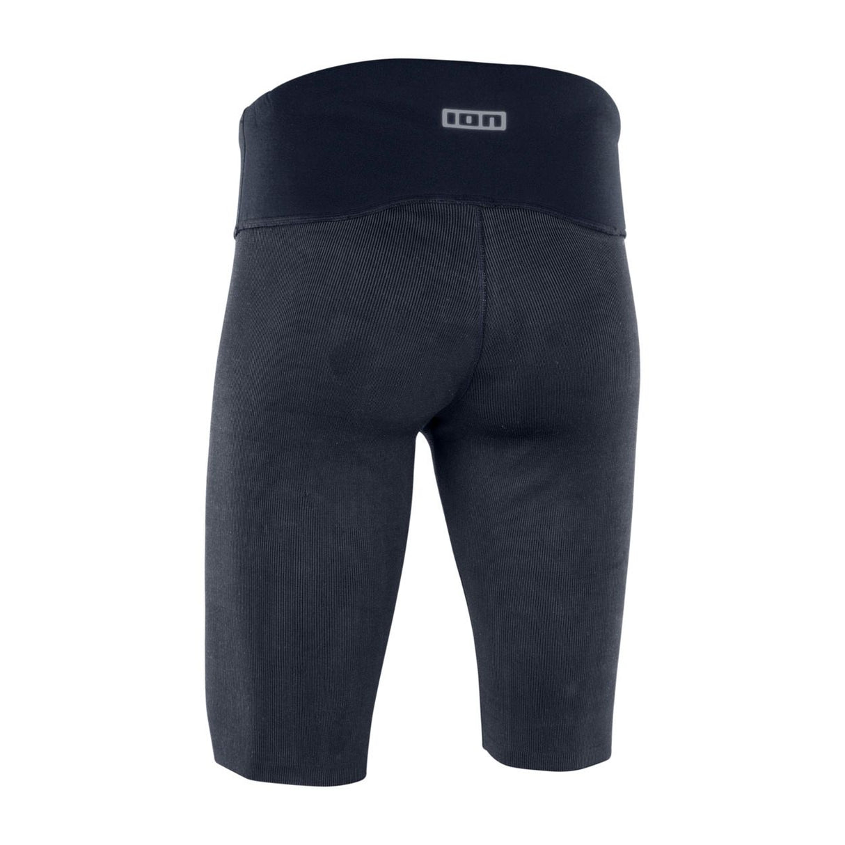 ION Surf Shield Short Tights 2026 in Dunkelblau, Rückansicht mit elastischem Bund und Logo