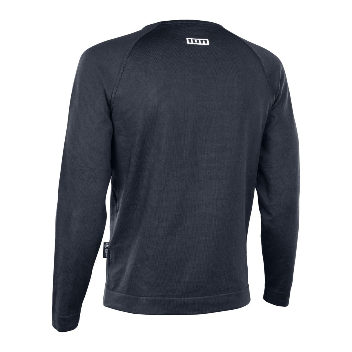 ION Wetshirt LS Surf Shield 2026 in Dunkelblau, Langarm-Neoprenshirt von hinten, Rückansicht