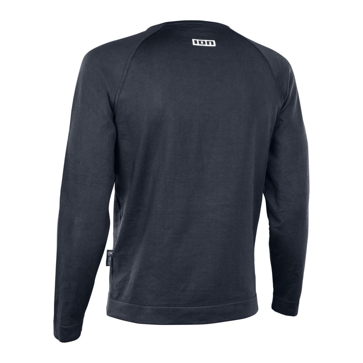 ION Wetshirt LS Surf Shield 2026 in Dunkelblau, Langarm-Neoprenshirt von hinten, Rückansicht