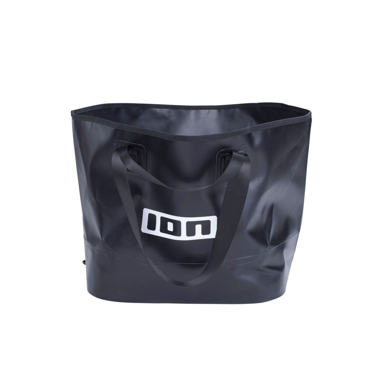 ION Changing Bucket 2026 Umhängetasche schwarz mit weißem Logo und Griffen, Frontalansicht