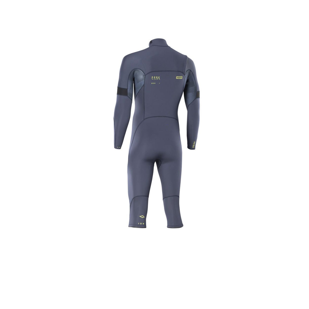 ION Seek Core 4/3 Overknee LS Front Zip Neoprenanzug Herren dunkelblau Rückansicht