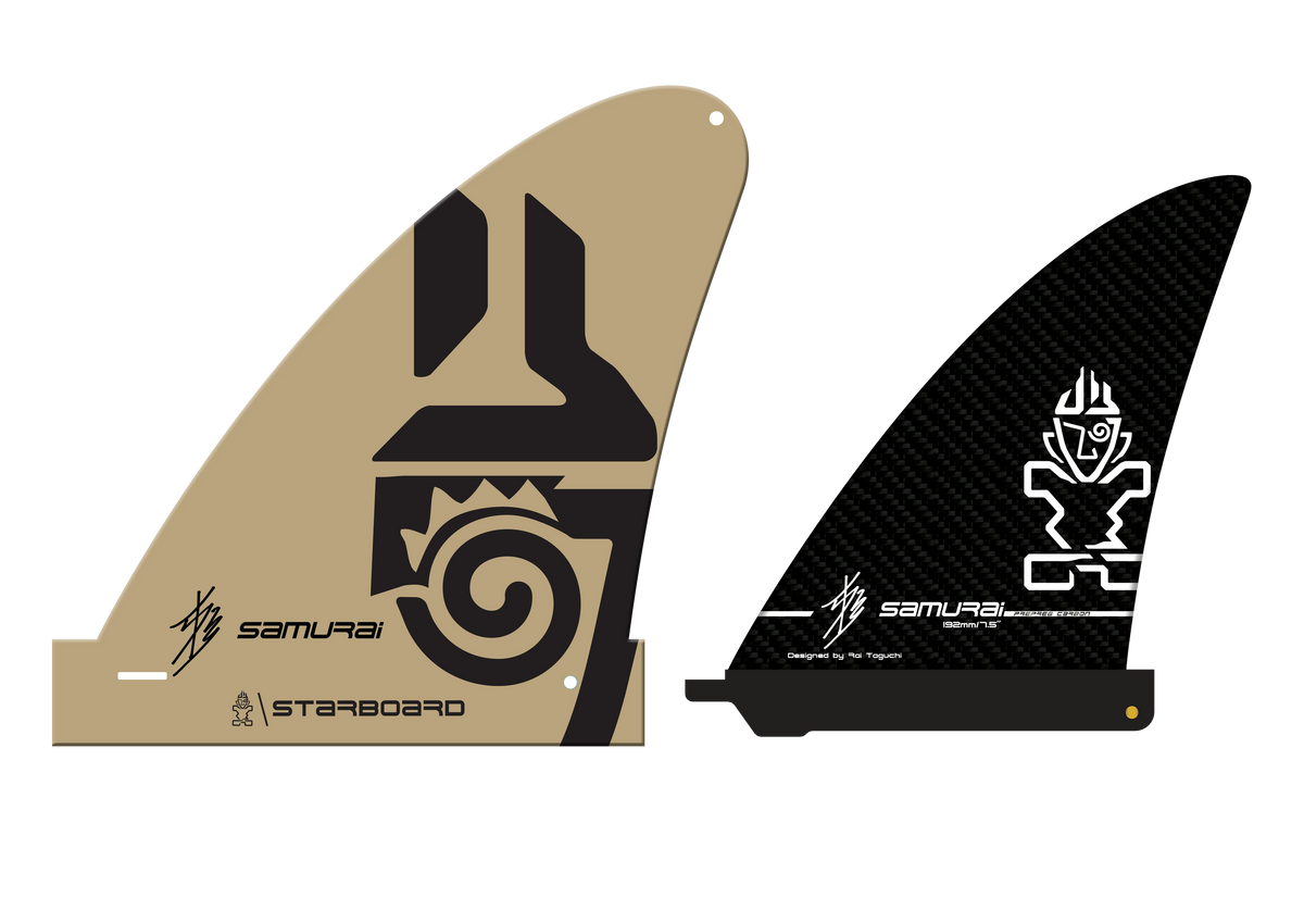 Starboard Fin Samurai SUP Eco Packaging