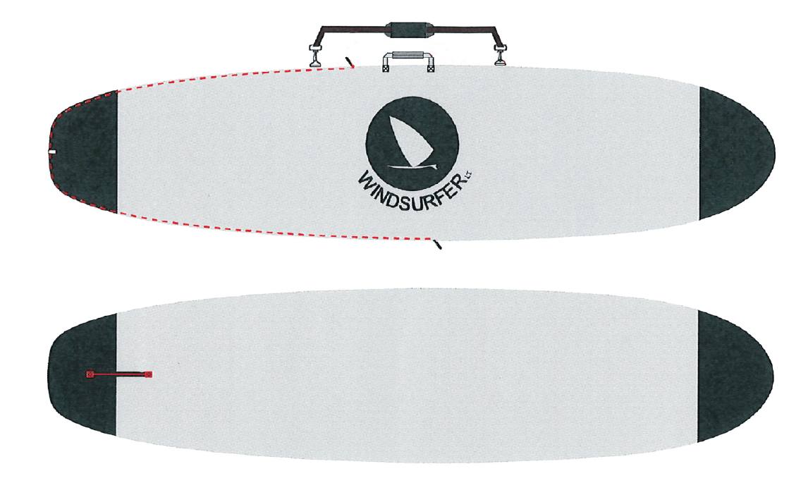 Starboard WINDSURFER LT BOARD BAG 2027