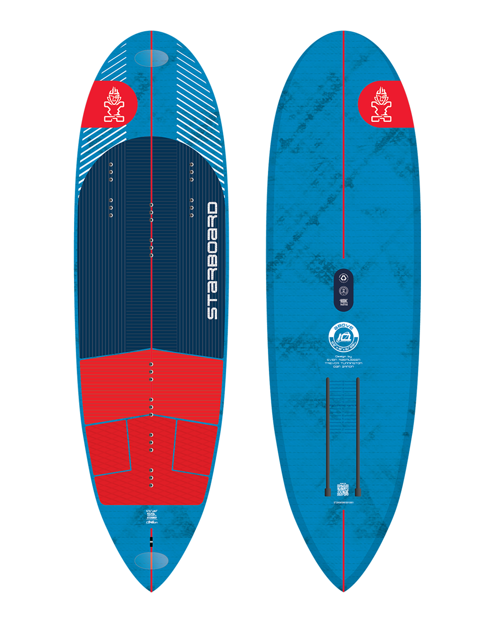 Starboard Foilboard Above Blue Carbon