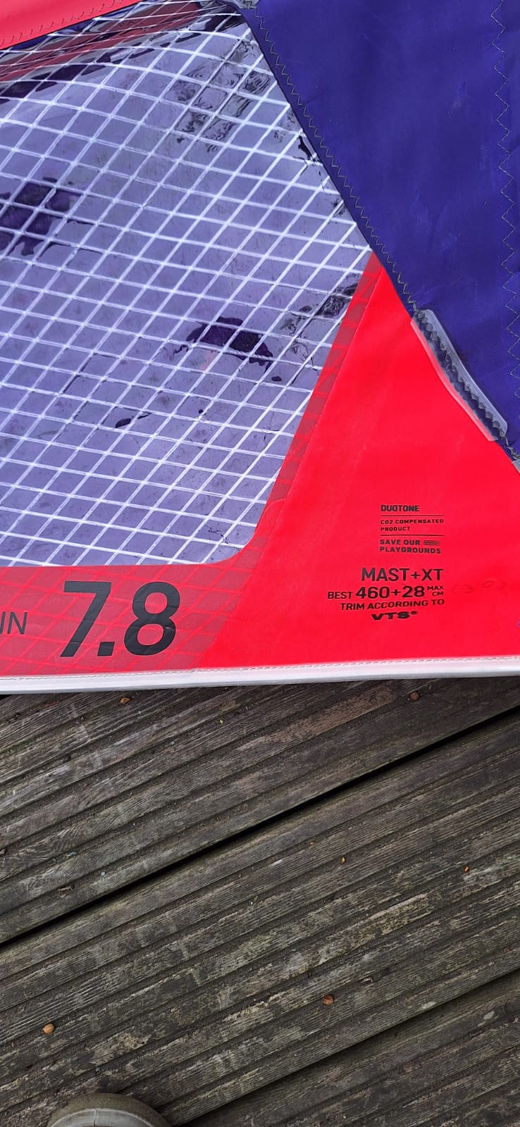 Duotone Sail Warp_Fin 7.8 2023 (used)