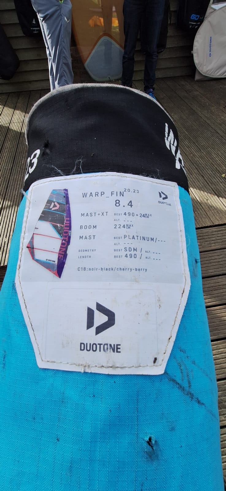 Duotone Sail Warp_Fin8.4 20.23 (used)