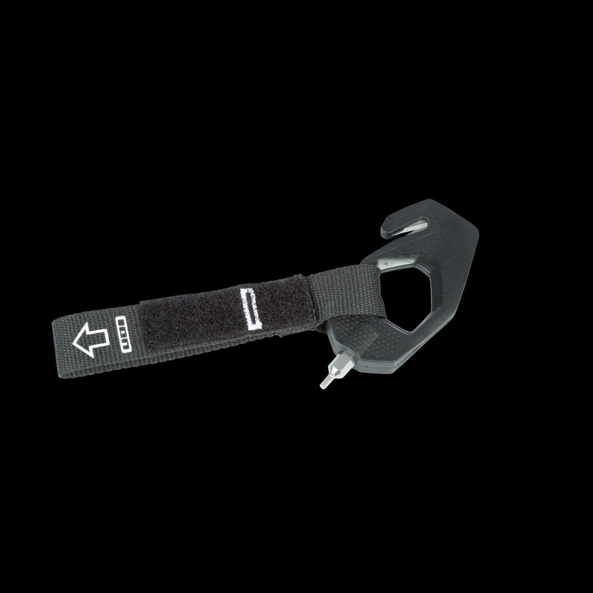 ION Collision Vest Element Side Zip 2026 Schwarz Prallschutzweste mit Seitlichem Reißverschluss Frontansicht
