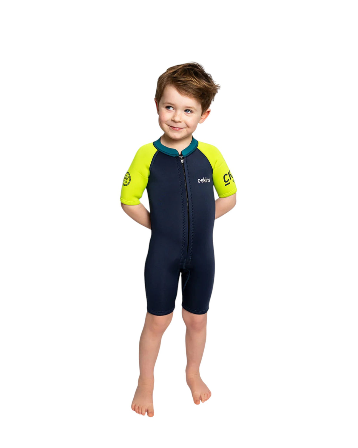 C-Skins NuWave Kid Baby Steamer Short Sleeve