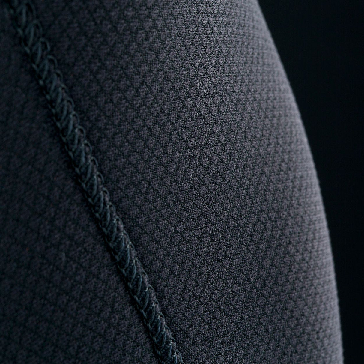 ION Collision Vest Element Side Zip 2026 grau mit Seitenreißverschluss, Detailansicht des Stoffes