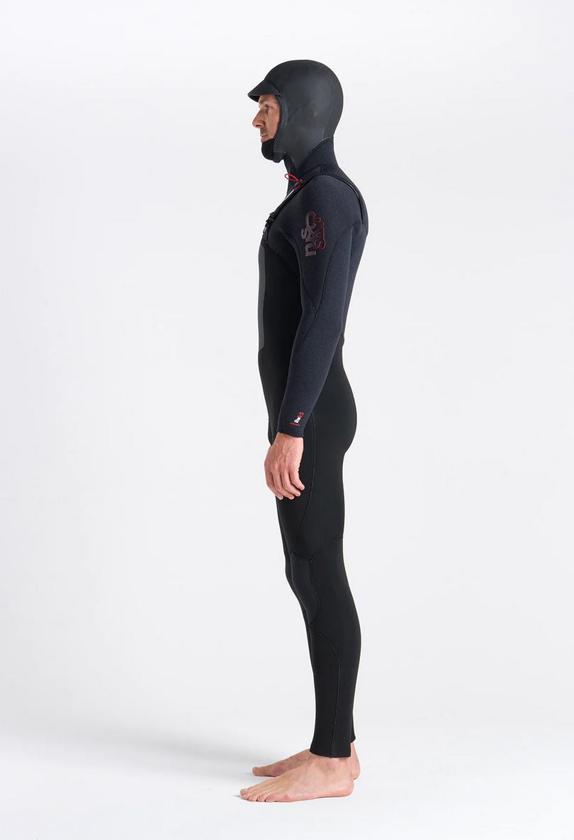 C-Skins REWIRED 6:5 MENS CHEST ZIP HOODED STEAMER
