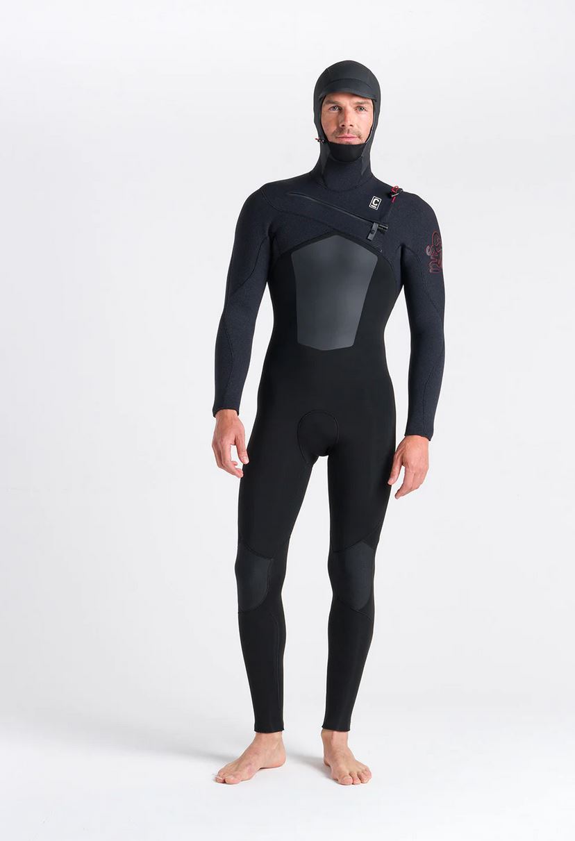 C-Skins REWIRED 6:5 MENS CHEST ZIP HOODED STEAMER