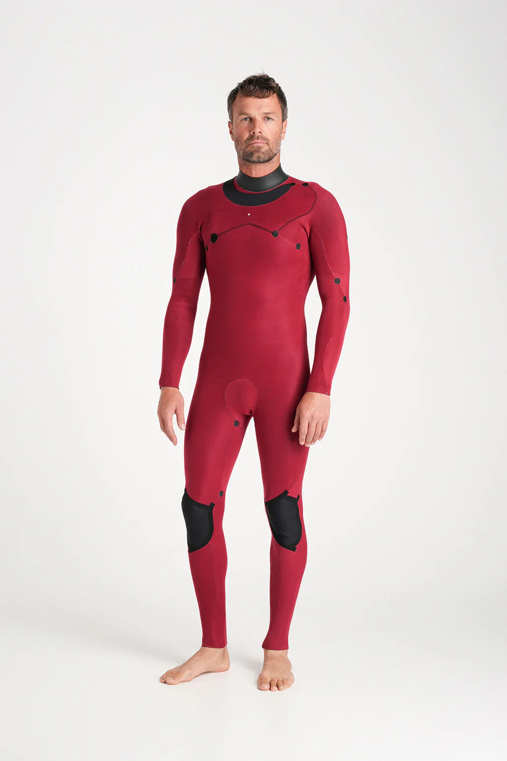 C-Skins NuWave Mens Session 4:3 Mens Chest Zip Steamer
