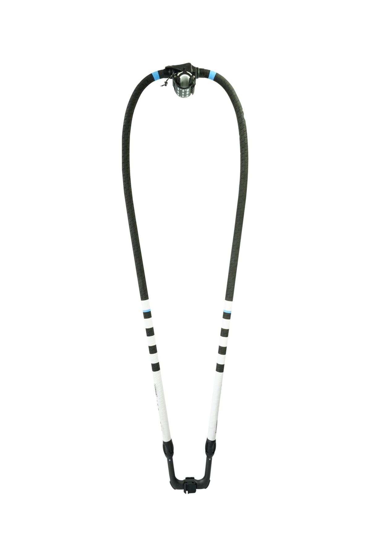 GA Booms Hybrid Line Mono 2026 Gabelholm in Schwarz und Weiß mit Hybrid-Material, Frontalansicht
