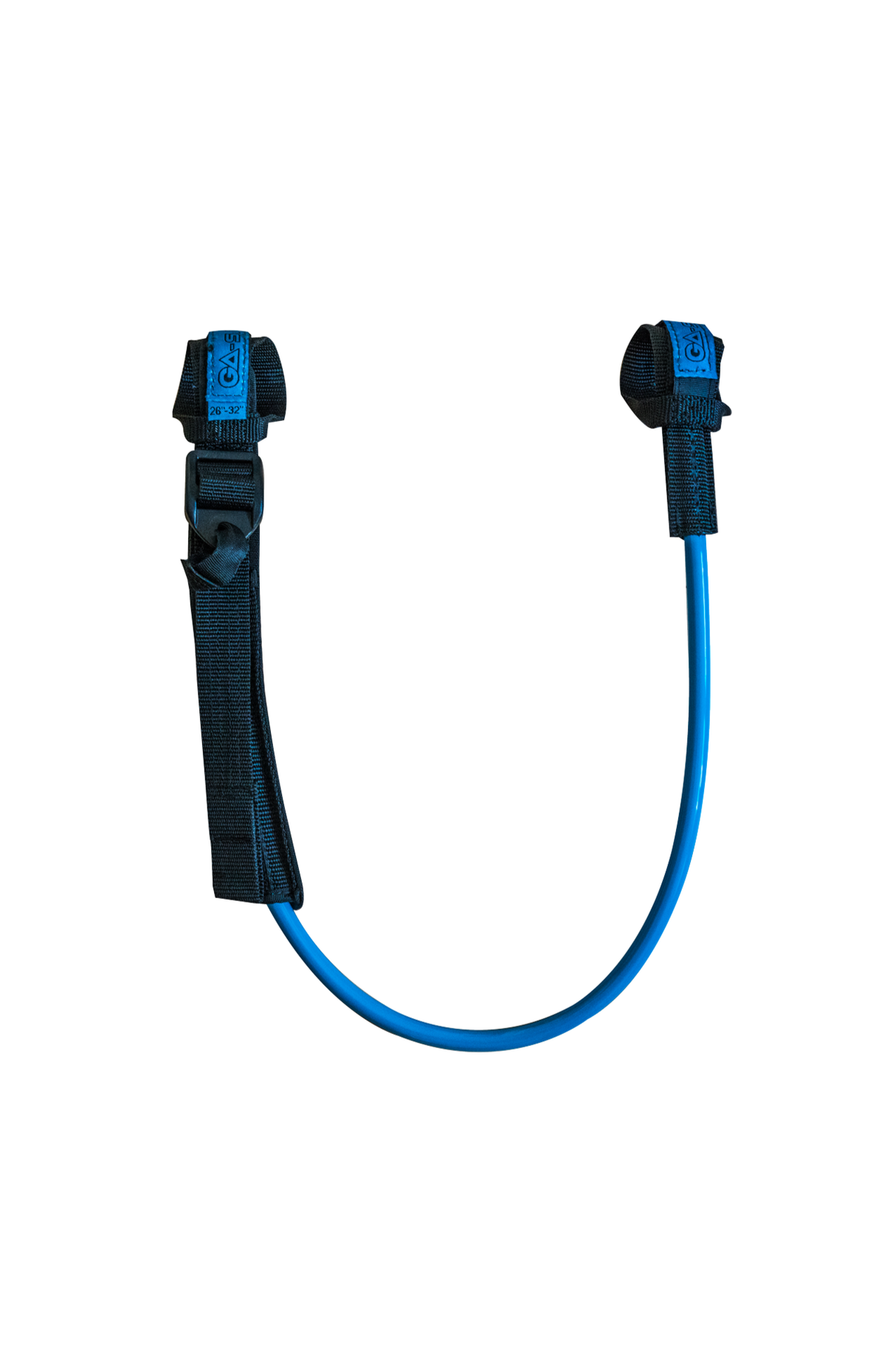 GA Fixed Adjustable Harness lines 2026 blau mit schwarzen Anschlüssen, Frontansicht