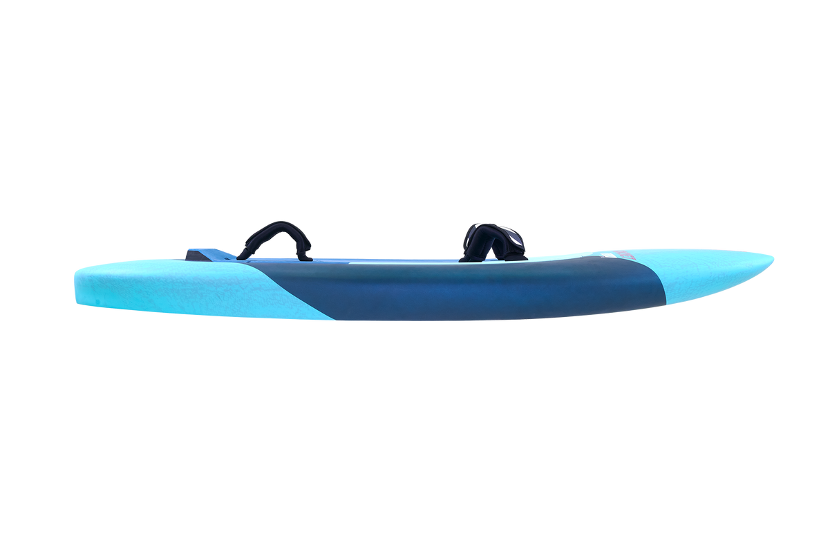 Tabou 2026 Rocket Wing Team Flügel Blau Seitenansicht mit schwarzen Griffen