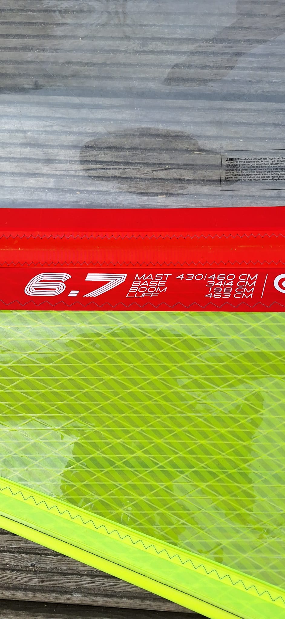 Neilpryde Hellcat 6.7 (gebraucht)