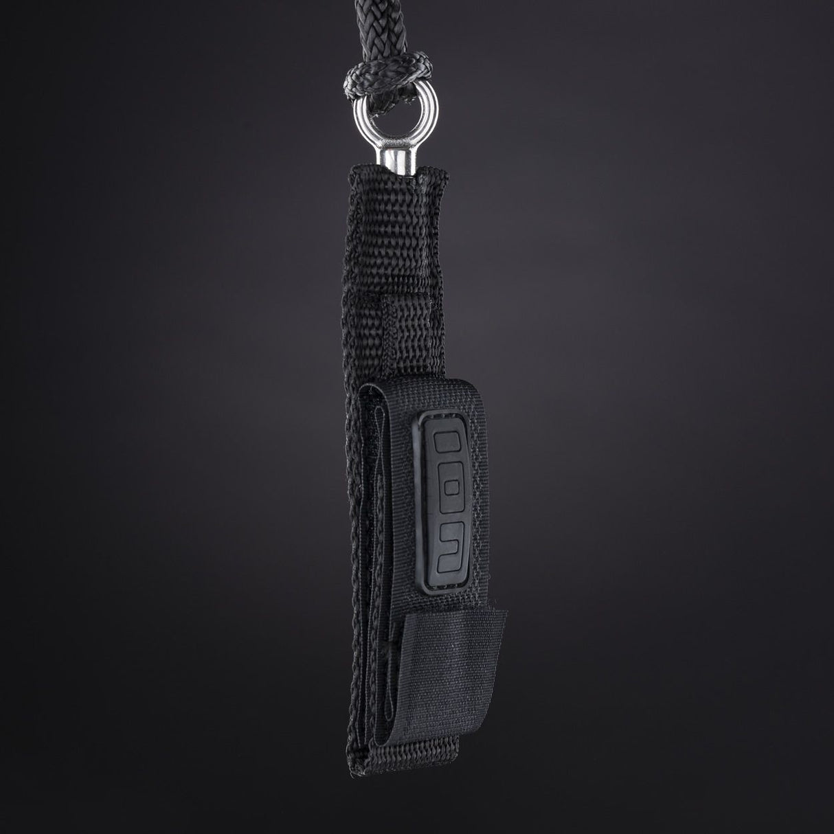 ION Collision Vest Element Side Zip 2026 schwarz, Prallschutzweste mit Seitlichem Reißverschluss, hängend präsentiert