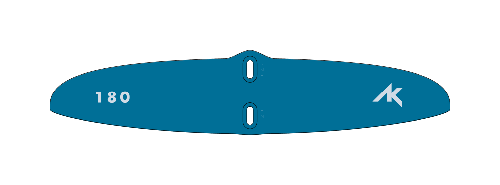 AK FOIL REAR WING G10 ARC DOWN 2026