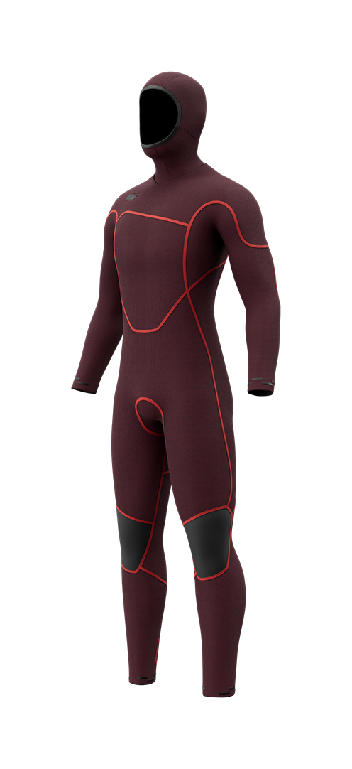 Mystic Volt Fullsuit 6/4/3mm Hooded Fzip 2027 (3)