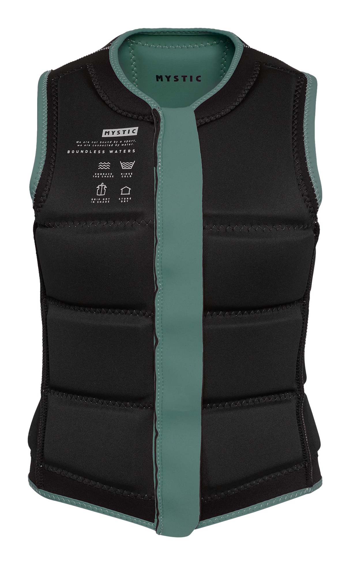 Mystic Star Impact Vest Fzip Wake Women 2027 (15)