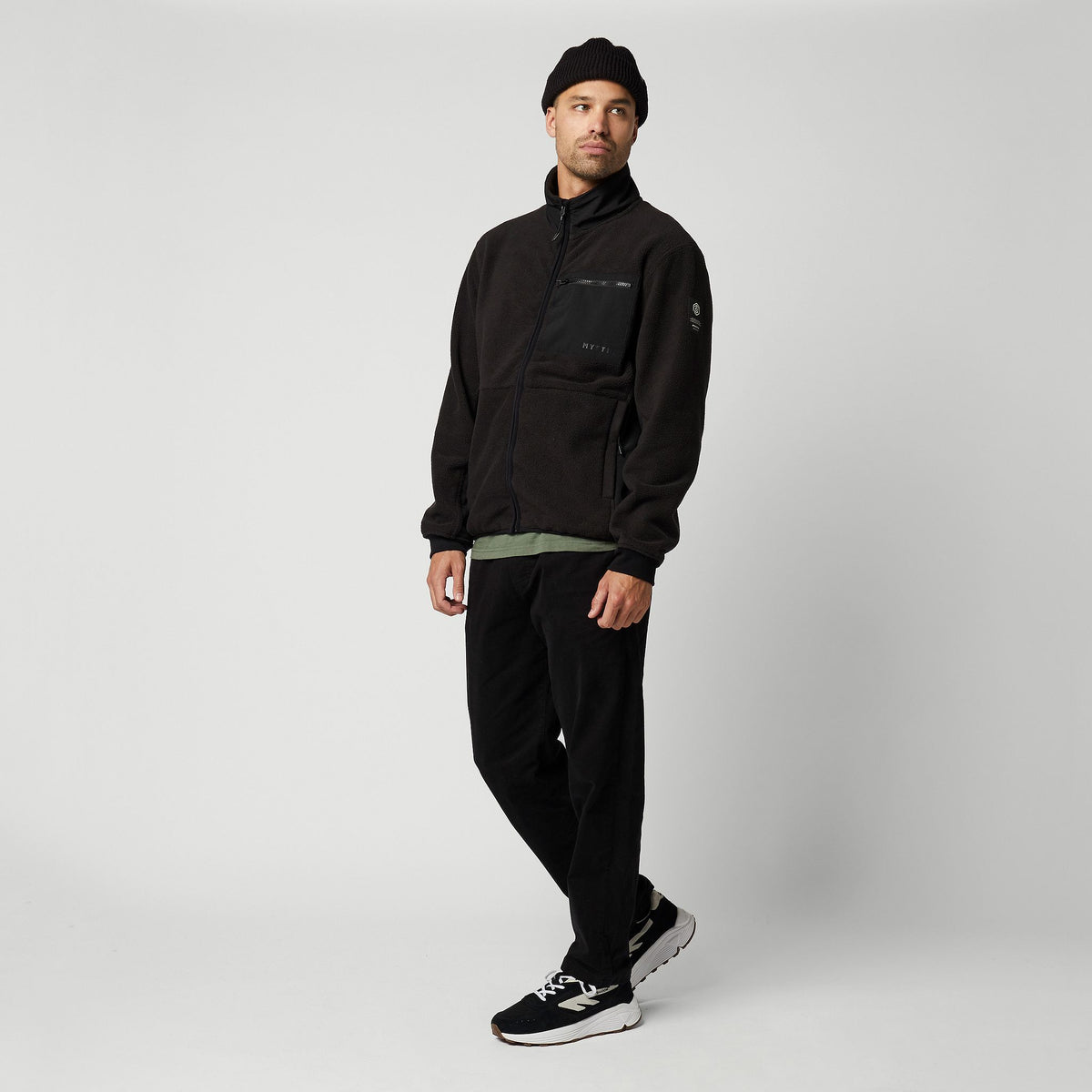 Mystic DTS Fleece Zip Thru Sweat 2027 (3)